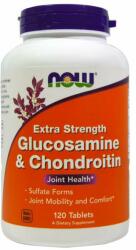 NOW Medicament sportiv pentru articulații și ligamente, pastile - Now Foods Glucosamine & Chondroitin Extra Strength Joint Health 120 buc