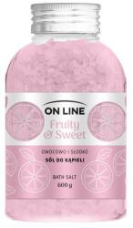 On Line Sare de baie Dulciuri și Fructe - On Line Fruity & Sweet Bath Salt 600 g