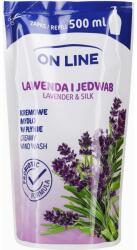 On Line Săpun lichid - On Line Lavender & Silk Liquid Soap 500 ml