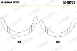 GLYCO Saiba distantier, arbore cotit GLYCO A189/4 STD (A189/4 STD)