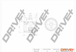 Dr! ve+ Filtru ulei Dr! ve+ DP1110.11. 0109 - automobilus