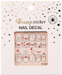 Nail Decal Beauty Sticker - köröm matrica (194428-ZC0421)