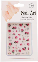 Nail Art Nail-Art köröm matrica - színes (194411_YM610)