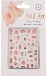 Nail Art Nail-Art köröm matrica - színes (194411_YM614)