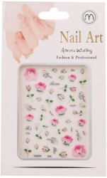 Nail Art Nail-Art köröm matrica - színes (194411_YM604)