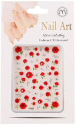 Nail Art Nail-Art köröm matrica - színes (194411_YM618)