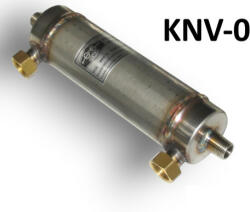 FÉG Spirec KNV-0 spiráltekercses hengeres hőcserélő 32 kW menetes csatlakozással (HOCSERELO32KW_KNV0_HENGERES)