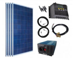 Mastervolt Szigetüzemű napelem rendszer 12V - 230V 1000W 1 kW akkumulátor nélkül (SZIGETUZEMU_NAPELEM_RENDSZER_1KW)