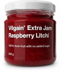 Vilgain Extra dzsem málna licsivel hozzáadott cukor nélkül 200 g