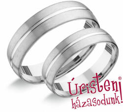 Úristen, házasodunk! Uhag032 Ezüst Karikagyűrű