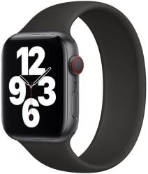 Innocent Silicone Solo Loop Apple Watch Band 42/44/45/49 mm - Fekete - S (137 mm) (I-SIL-SO-LP-44-S-BLK)