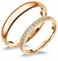 Úristen, házasodunk! Uh8033rb Karikagyűrű Gyémánt Kövekkel