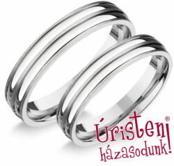 Úristen, házasodunk! Uhag046 Ezüst Karikagyűrű