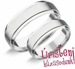 Úristen, házasodunk! Uhag039 Ezüst Karikagyűrű