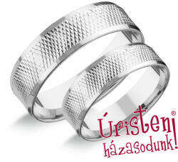 Úristen, házasodunk! Uhag038 Ezüst Karikagyűrű