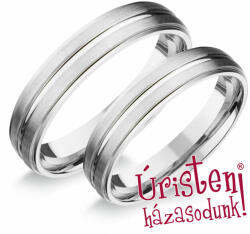 Úristen, házasodunk! Uhag047 Ezüst Karikagyűrű