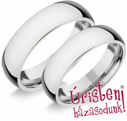 Úristen, házasodunk! Uhag003 Ezüst Karikagyűrű