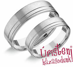 Úristen, házasodunk! Uhag031 Ezüst Karikagyűrű
