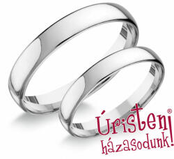 Úristen, házasodunk! Uhag001 Ezüst Karikagyűrű