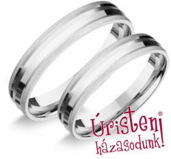Úristen, házasodunk! Uhag045 Ezüst Karikagyűrű