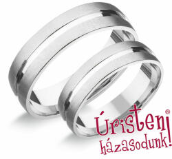 Úristen, házasodunk! Uhag027 Ezüst Karikagyűrű