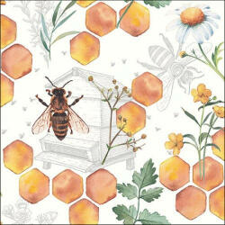 Ambiente Honeycomb papírszalvéta 33x33cm, 20db-os - perfectodekor