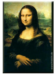 Fridolin Hűtőmágnes 8x5, 4x0, 3cm, Leonardo Da Vinci: Mona lisa