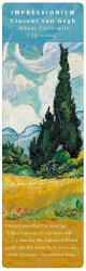 Fridolin Könyvjelző 5x16cm Van Gogh: Wheat Field with Cypresses - perfectodekor