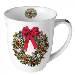 Ambiente Bow On Wreath porcelánbögre 0, 4L (38416550)