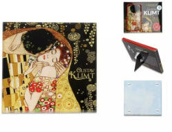 Hanipol Carmani Üveg poháralátét 10, 5x10, 5cm, Klimt: The Kiss