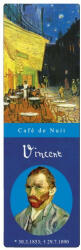 Fridolin Könyvjelző 5x16cm, Van Gogh: Kávéház éjjel - perfectodekor