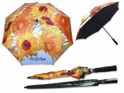 Hanipol Carmani Esernyő, Hossz: 93 cm, dia: 120 cm, Van Gogh: Napraforgók