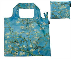 Fridolin ECO bevásárló táska, tasakban, Van Gogh: Mandulavirágzás