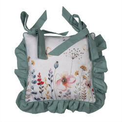 Clayre & Eef Párnahuzat kötős 40x40cm, 100% pamut, Flowerbomb - perfectodekor
