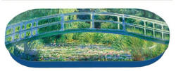 Fridolin Szemüvegtok fémdoboz, 16x2, 8x6, 6cm, Monet: Híd a tavirózsák felett - perfectodekor