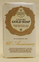 Nesti Dante 60th Anniversary, gold szappan 250g