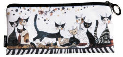 Fridolin Tolltartó 19x1, 5x9cm, polyester, Rosina Wachtmeister: Cats sepia
