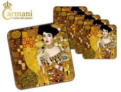 Hanipol Carmani Parafa poháralátét 10x10cm, Klimt: Adele