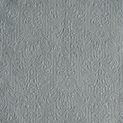 Ambiente Elegance grey dombornyomott papírszalvéta 33x33cm, 15db-os