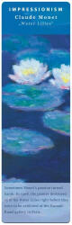 Fridolin Könyvjelző 5x16cm, Monet: Seerosen - perfectodekor