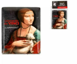 Hanipol Carmani Hűtőmágnes 50x70mm, Leonardo da Vinci: Hermelines Hölgy