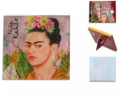 Hanipol Carmani Üveg poháralátét 10, 5x10, 5cm Frida Kahlo: Önarckép Dr. Eloessernek dedikálva