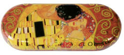 Fridolin Szemüvegtok fémdoboz, 16x2, 8x6, 6cm, Klimt: The Kiss