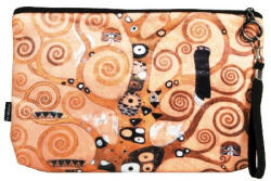 Fridolin Kozmetikai táska 25x3x17cm, polyester, Klimt: Életfa
