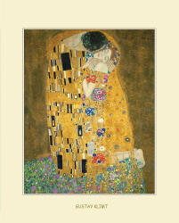 Czworka Reprodukció 24x30cm, Klimt: The Kiss