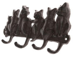 Dakls Öntöttvas falifogas macskás, 22x10, 5x3cm