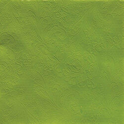 PPD Lace Embossed greenery dombornyomott papírszalvéta 33x33cm, 15db-os