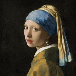 Ambiente Girl with The pearl Earring papírszalvéta 33x33cm, 20db-os, Vermeer