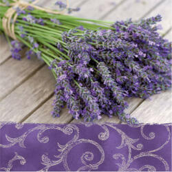 PAW Lavender in the Country papírszalvéta 33x33cm, 20db-os - perfectodekor