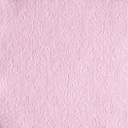 Ambiente Elegance rose dombornyomott papírszalvéta 40x40cm, 15db-os